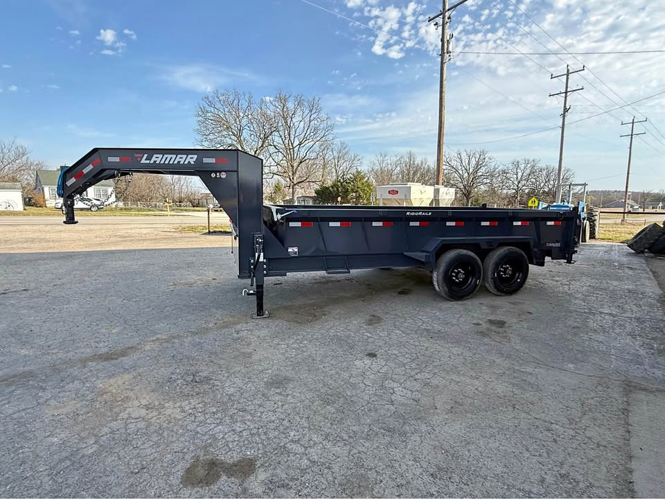 83 x 16 Gooseneck Dump